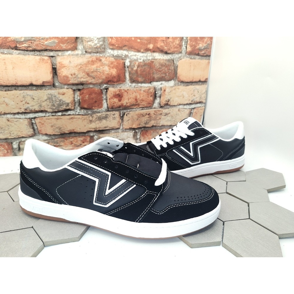 Vans Lowland 2.0 Men's Sneakers Black White Gum Size 11 US New 2024 - Picture 4 of 10